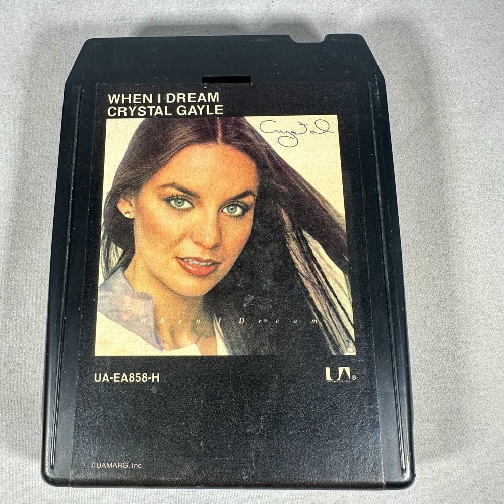 When I Dream Crystal Gayle United Artists 8-Track Tape Album 1978